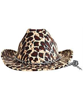 Leopard Print Cowboy Hat
