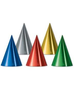 Foil Cone Hats