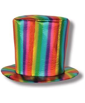 Fabric Rainbow Hat