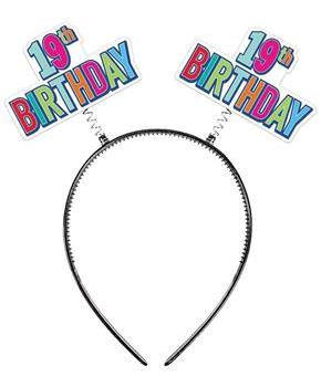 "19th" Birthday Boppers