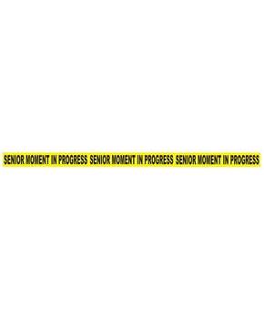 Senior Moment In Progress Party Tape