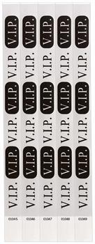Silver V.I.P. Wristbands