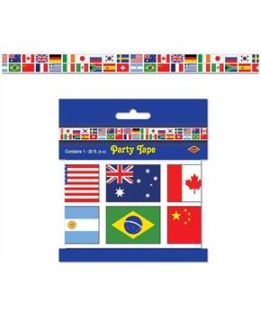 International Flag Party Tape