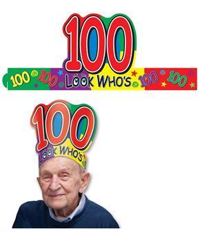 Look Who's "100" Headband