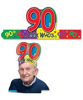 Look Who's "90" Headband