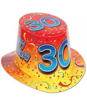 Happy "30" Birthday Hi-Hat