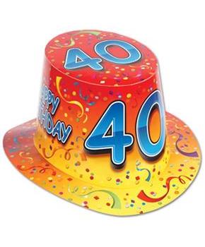 Happy "40" Birthday Hi-Hat
