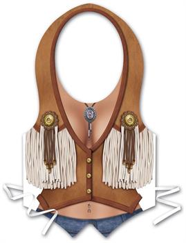 Plastic Cowgirl Vest