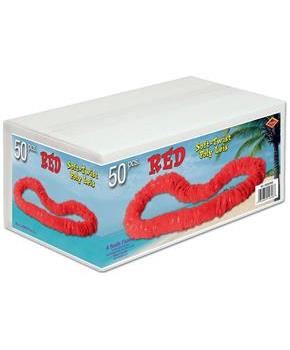 Soft-Twist Poly Leis w/Labeled Carton