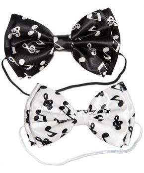 Musical Notes Bow Ties