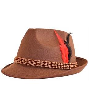 Brown Alpine Hat