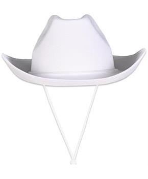 White Felt Cowboy Hat