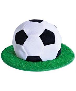Plush Soccer Ball Hat