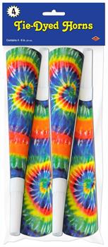 Pkgd Tie-Dyed Horns