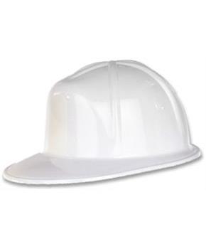White Plastic Construction Helmet