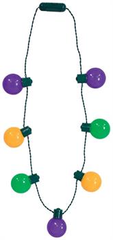 Light-Up Oversized Mardi Gras Necklace