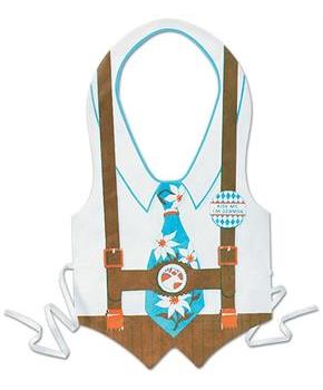 Plastic Oktoberfest Vest