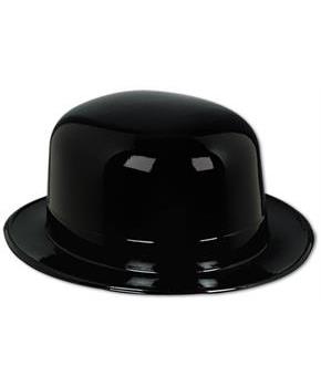 Black Plastic Derby