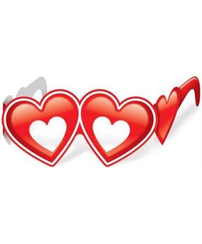 Heart Eyeglasses