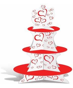 Valentine Cupcake Stand