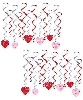 Valentine's Day Heart Whirls