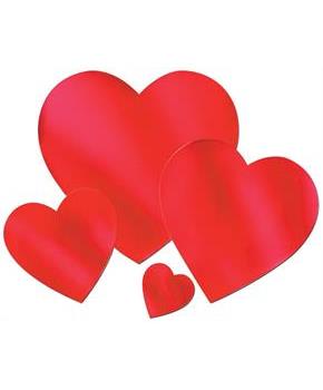 Foil Heart Cutout