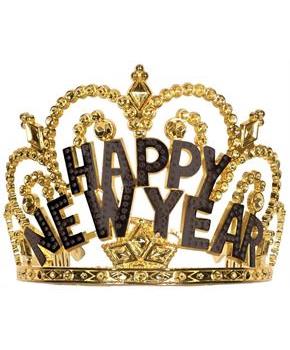 Plastic Happy New Year Tiara