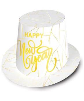 White New Year Gold Hi-Hat