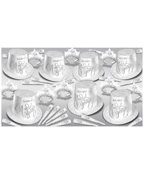 White New Year Silver Asst for 50