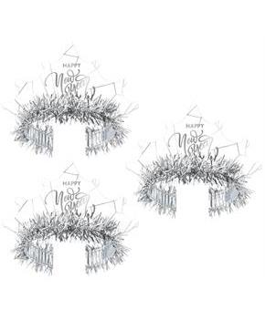 White New Year Silver Tiara