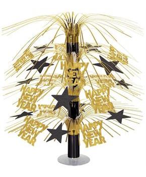 Happy New Year Cascade Centerpiece