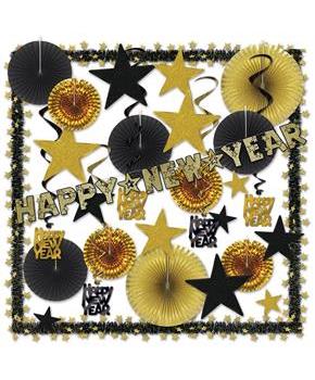 Glistening Gold NY Decorating Kit