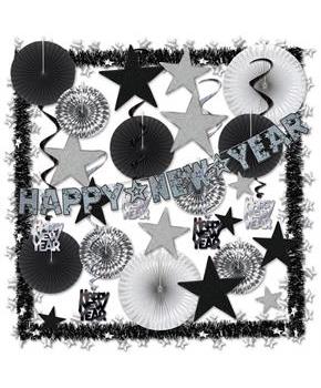 Shimmering Silver NY Decorating Kit