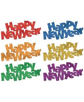 Jumbo Happy New Year Fanci-Fetti