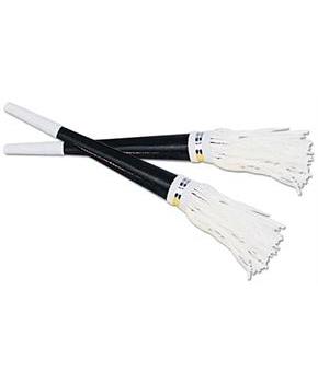 Black Foil Horns w/White Tassel