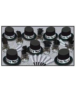 Silver Top Hat Asst for 50