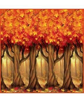 Fall Trees Backdrop