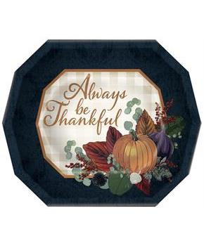 Fall Thanksgiving Dinner Plates