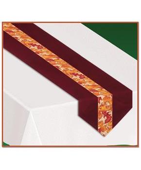 Autumn Leaves Fabric Table Runner