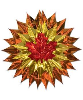 Fall Leaf Fan-Burst