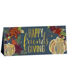 3-D Foil Happy Friendsgiving Centerpiece