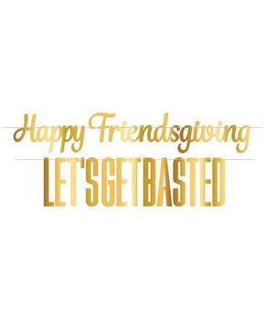 Foil Friendsgiving Streamer Set
