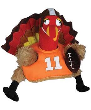 Plush Touchdown Turkey Hat