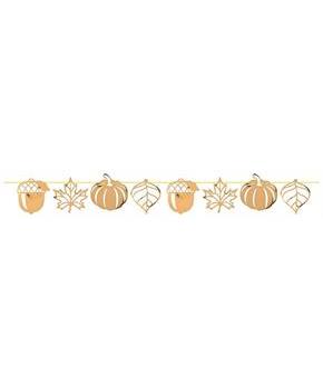 Foil Die-Cut Fall Streamer
