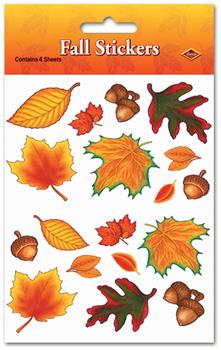 Fall Leaf Stickers