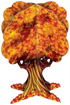 3-D Fall Tree Centerpiece