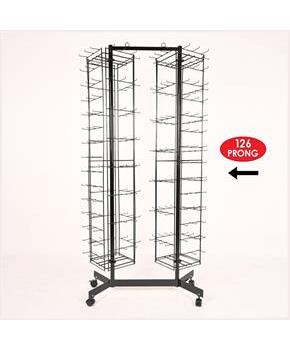 Empty 126-Prong Double Spinner Rack 2