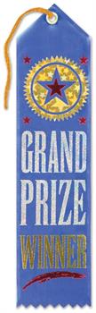 Grand Prize Winner Award Ribbon