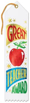 Great Teacher Award Ribbon