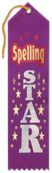 Spelling Star Award Ribbon